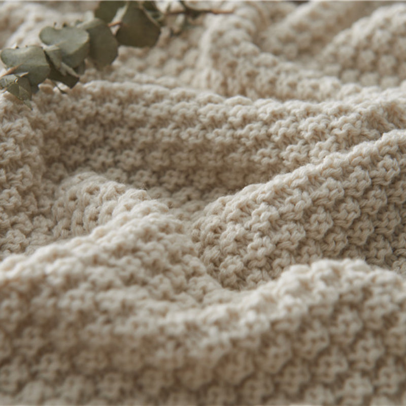 Colcover Tassel Knitted Blanket