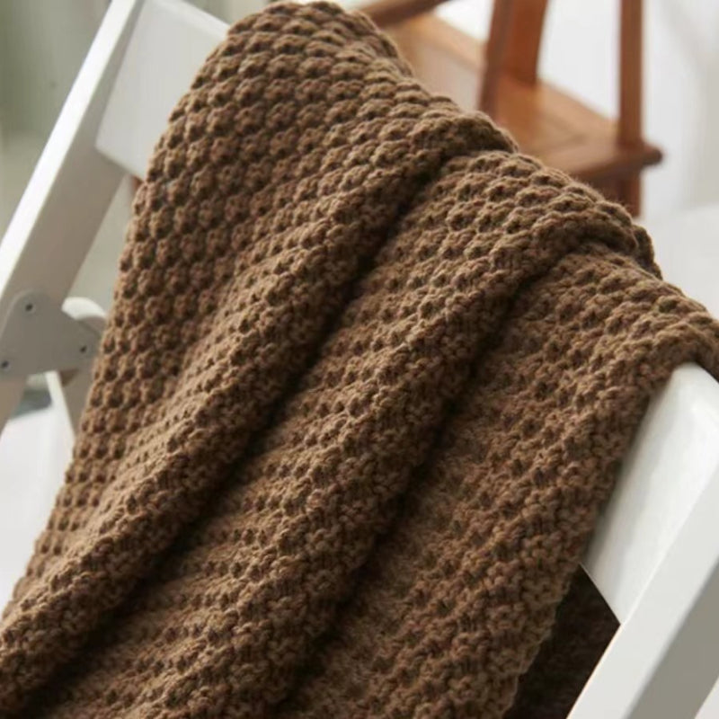 Colcover Tassel Knitted Blanket