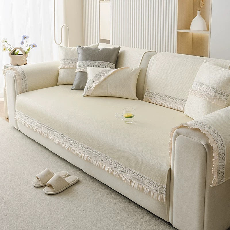 Ice Silk Cooling Mat Sofa Cushion