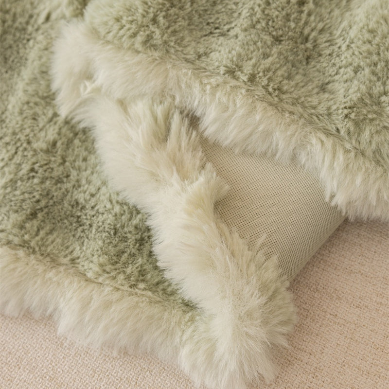 Colcover Plush Cream Style Sofa Cover