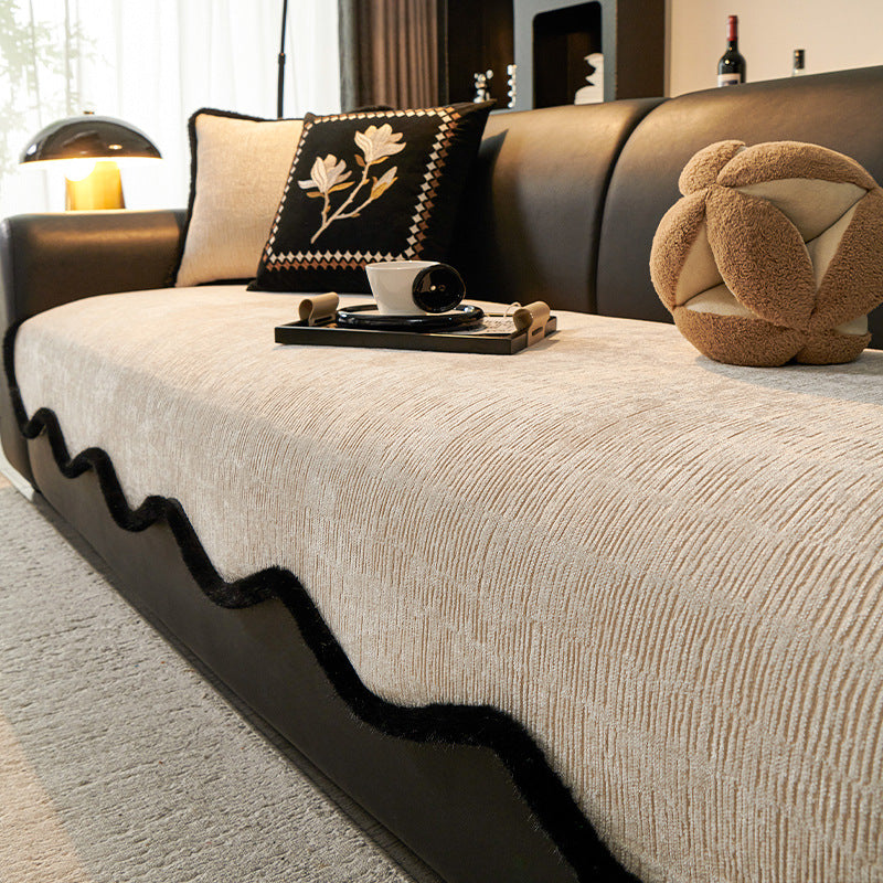 Cream Style Irregular Sofa Cushion