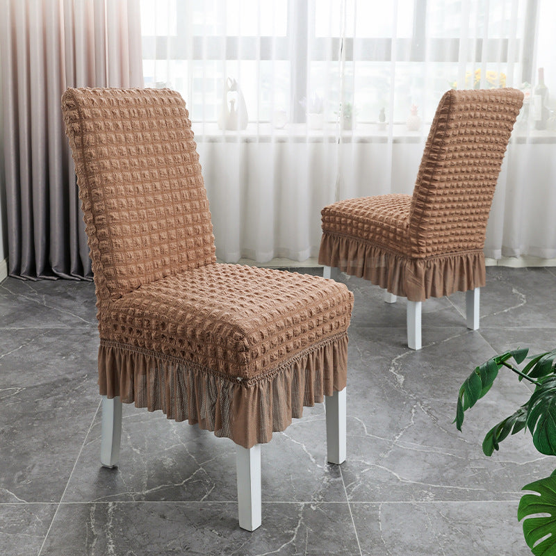 Colcover Foam Gauze Skirt Chair Cover