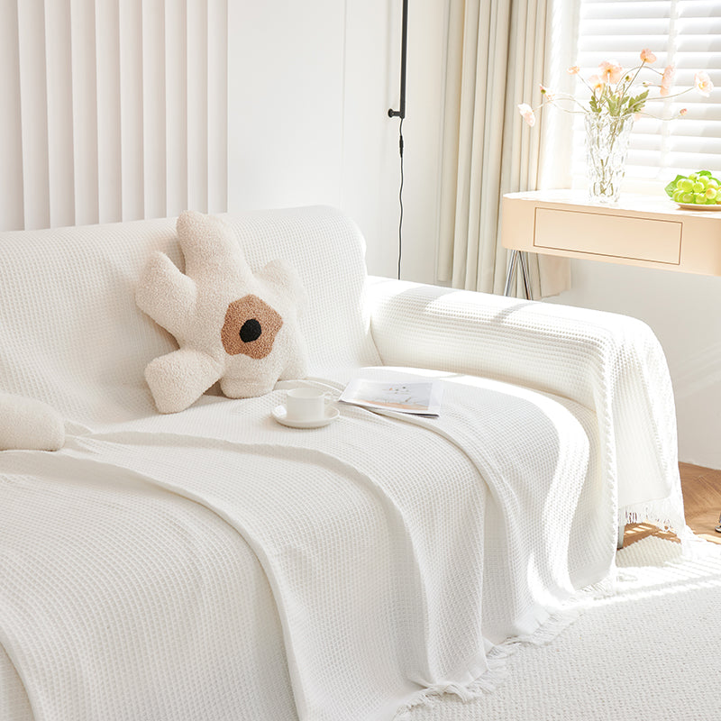 Colcover Waffle Minimalist Sofa Cover