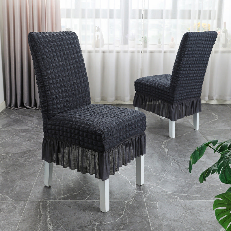 Colcover Foam Gauze Skirt Chair Cover