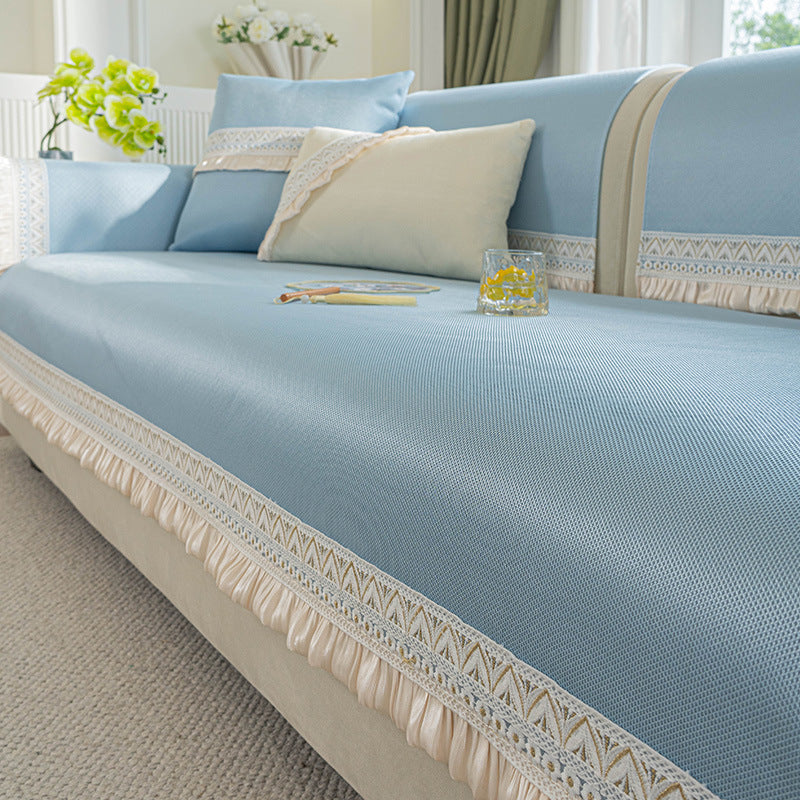 Ice Silk Cooling Mat Sofa Cushion