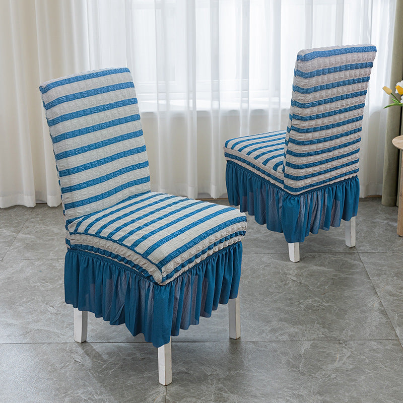 Colcover Foam Gauze Skirt Chair Cover