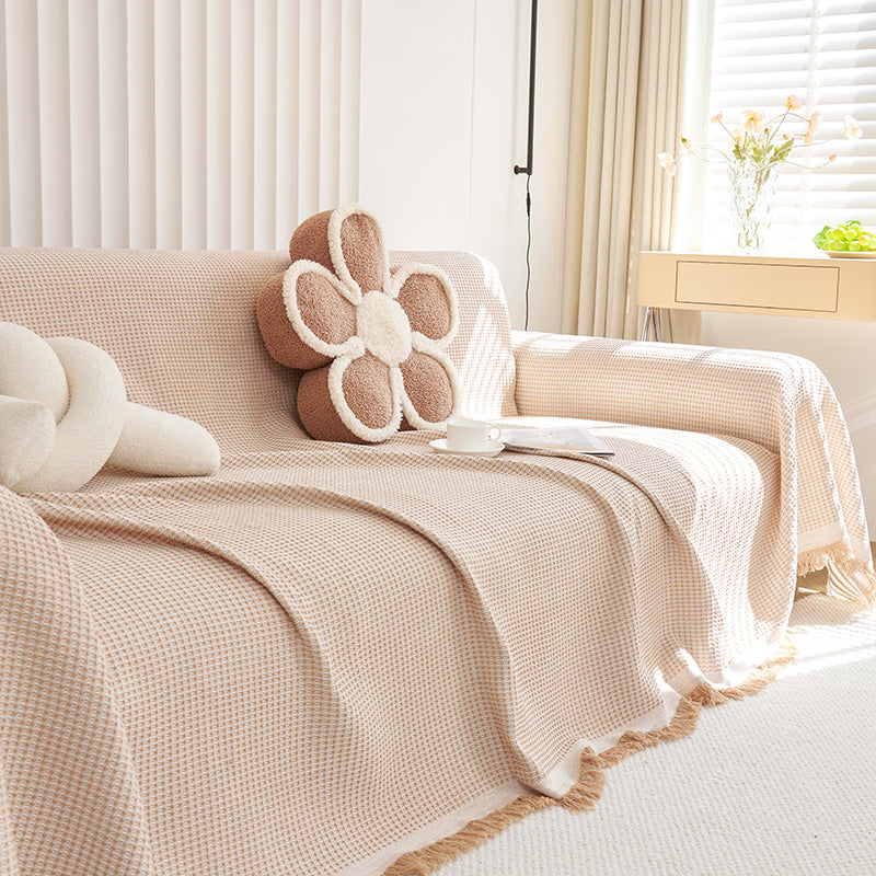 Colcover Waffle Minimalist Sofa Cover