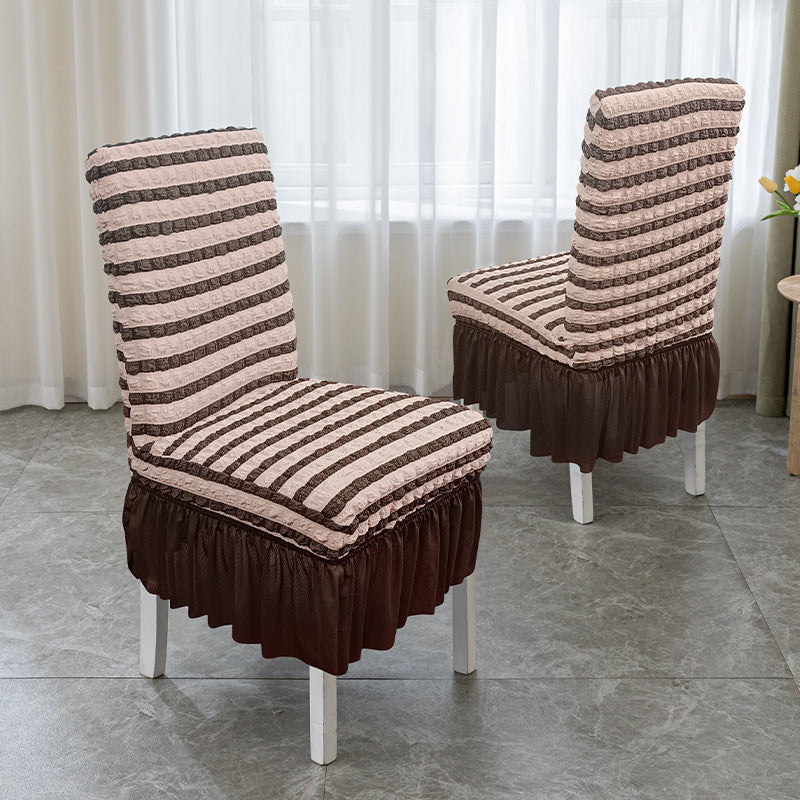 Colcover Foam Gauze Skirt Chair Cover