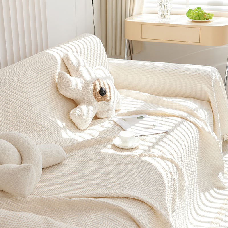 Colcover Waffle Minimalist Sofa Cover