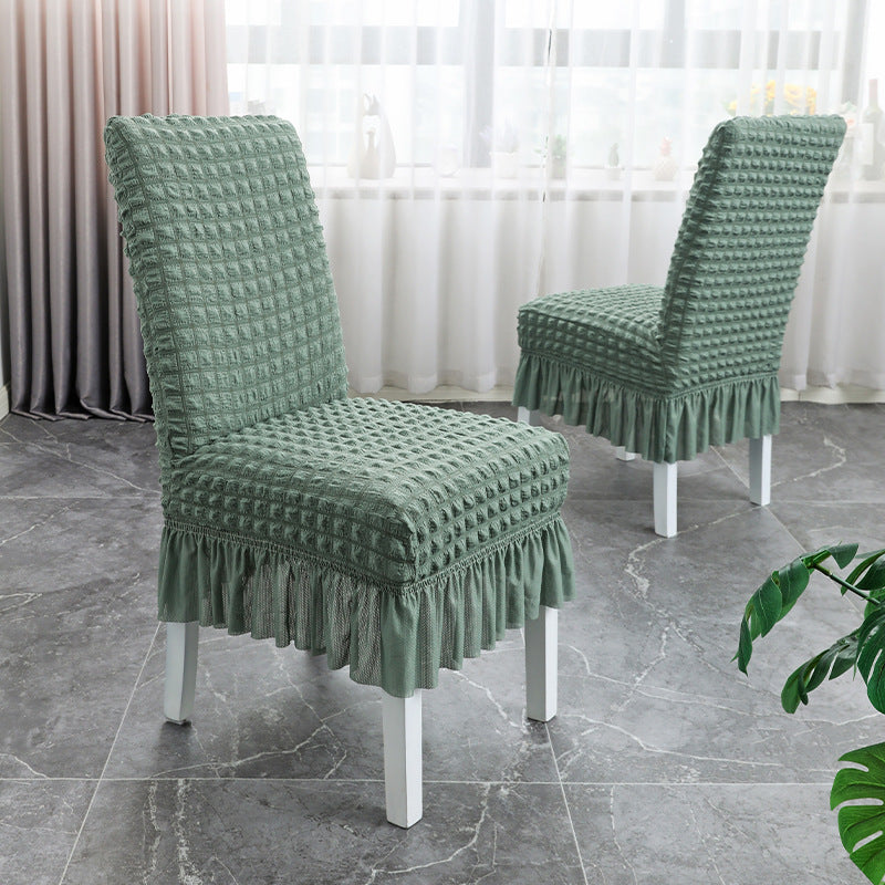 Colcover Foam Gauze Skirt Chair Cover