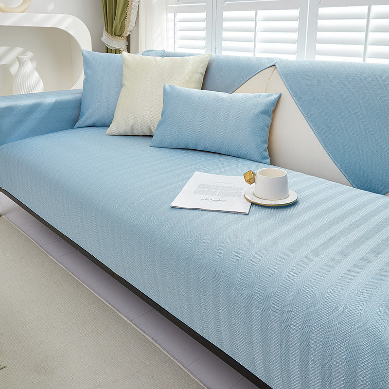 Ice Silk Cooling Mat Sofa Cushion