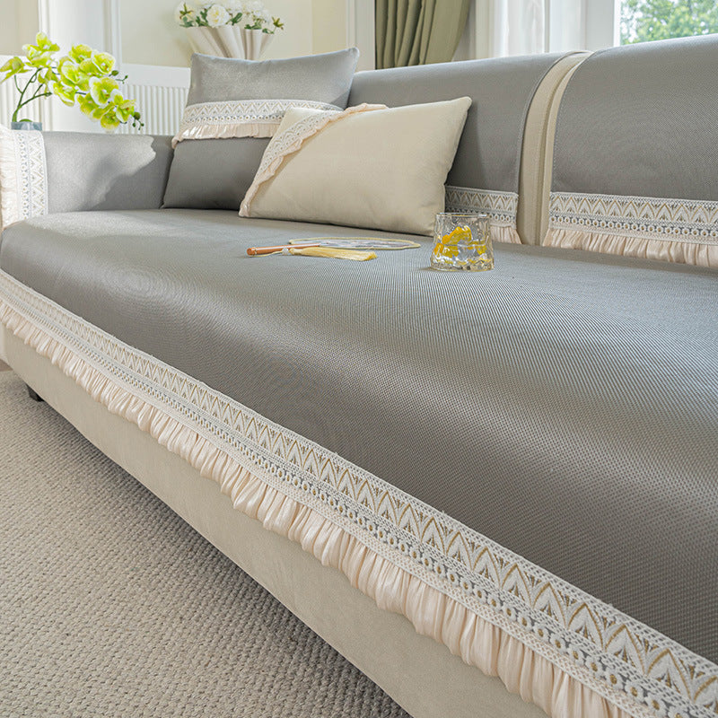 Ice Silk Cooling Mat Sofa Cushion