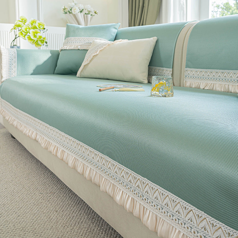 Ice Silk Cooling Mat Sofa Cushion
