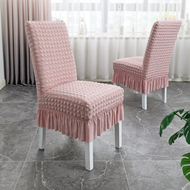 Colcover Foam Gauze Skirt Chair Cover