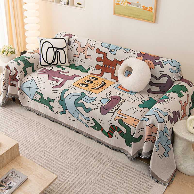 Colcover Cartoon Bohemian Sofa Cover