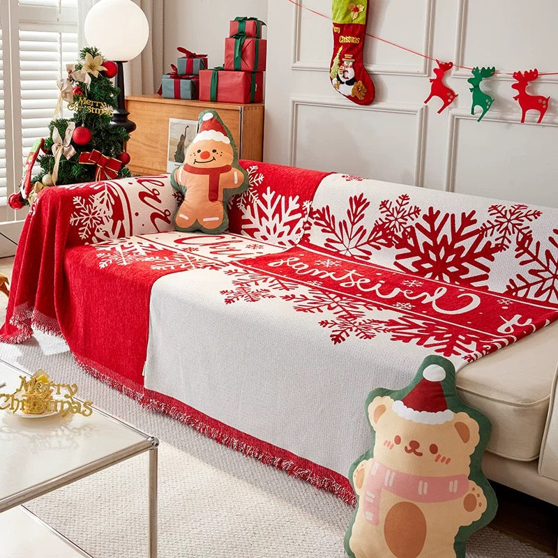 Colcover Christmas Celebration Sofa Cover