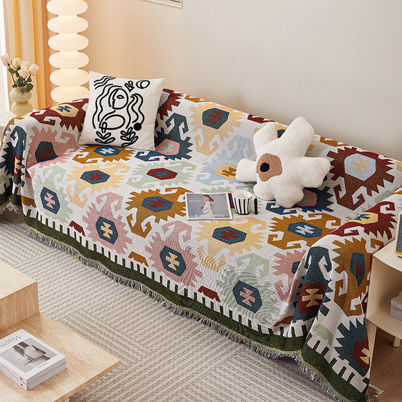 Cartoon Bohemian Sofa Cover