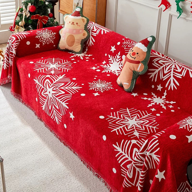 Colcover Christmas Celebration Sofa Cover