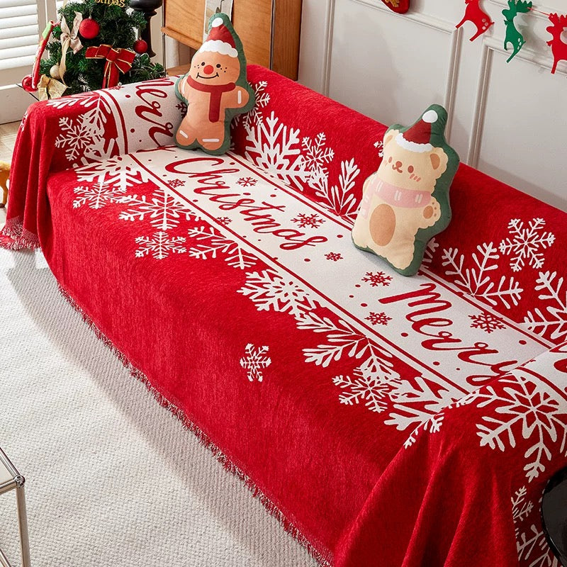 Colcover Christmas Celebration Sofa Cover