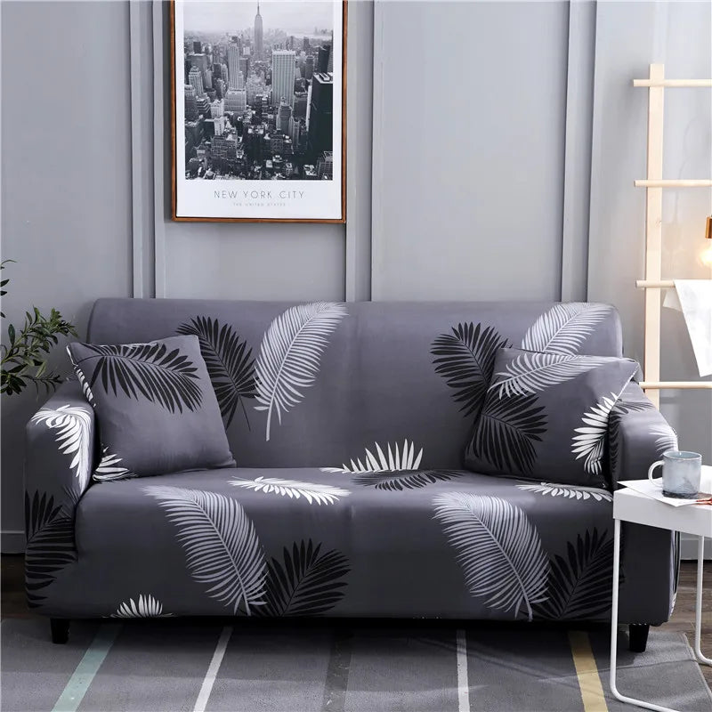 Modern Diagonal Line Sofa Cover