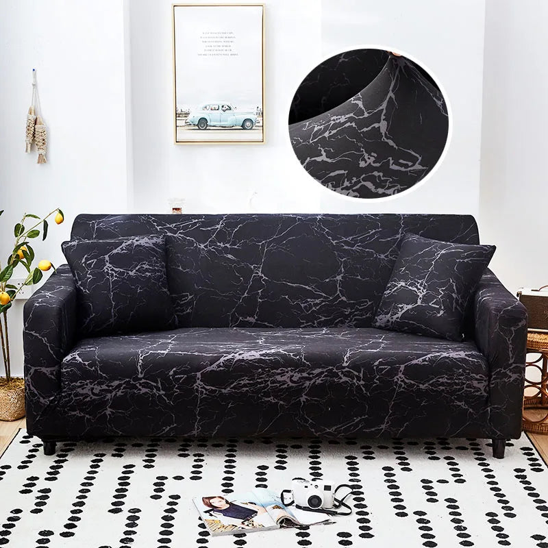 Modern Diagonal Line Sofa Cover