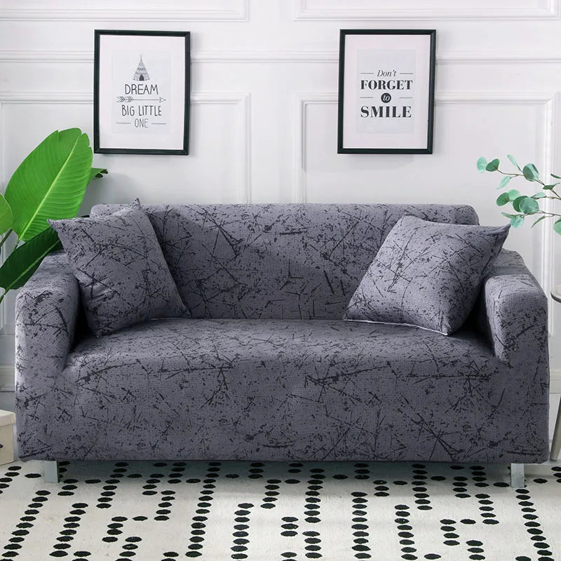 Modern Diagonal Line Sofa Cover