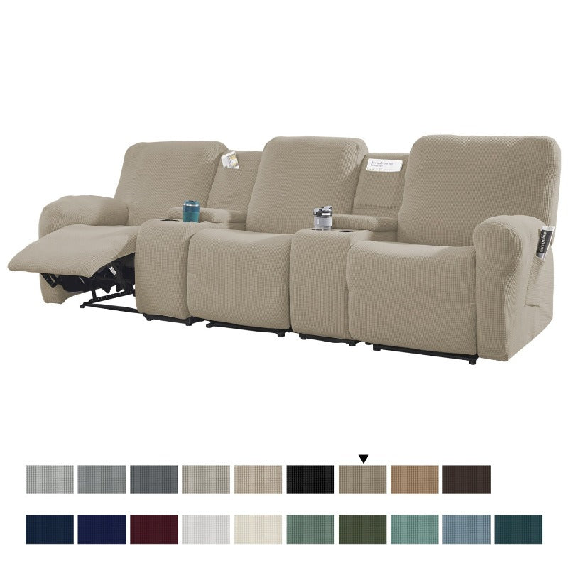 Lying Chair Sofa Cover With Center Console