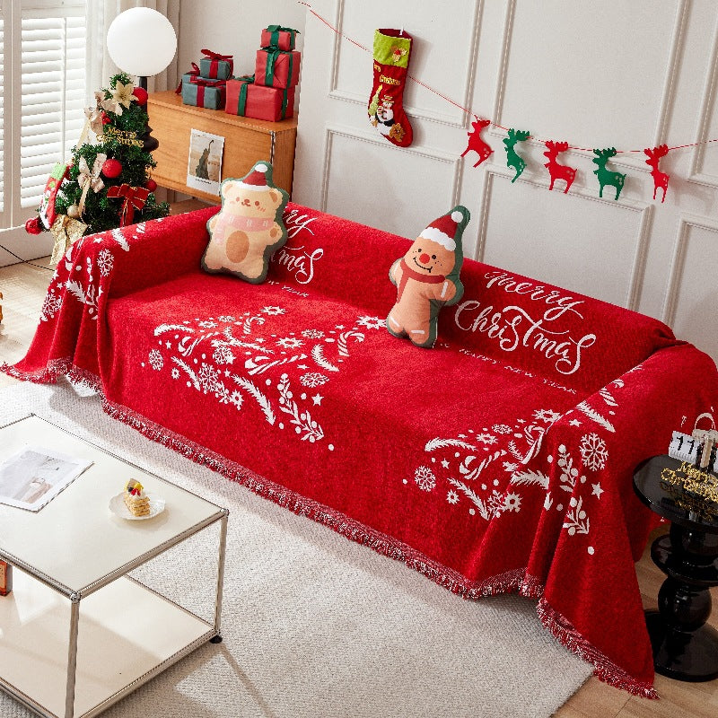 Colcover Christmas Celebration Sofa Cover