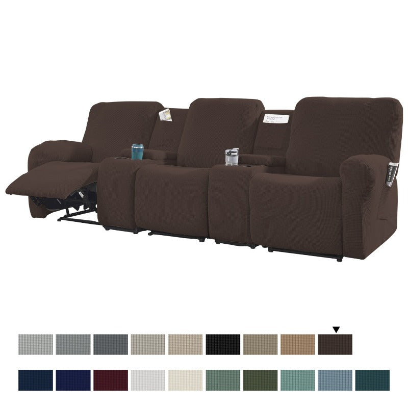 Lying Chair Sofa Cover With Center Console