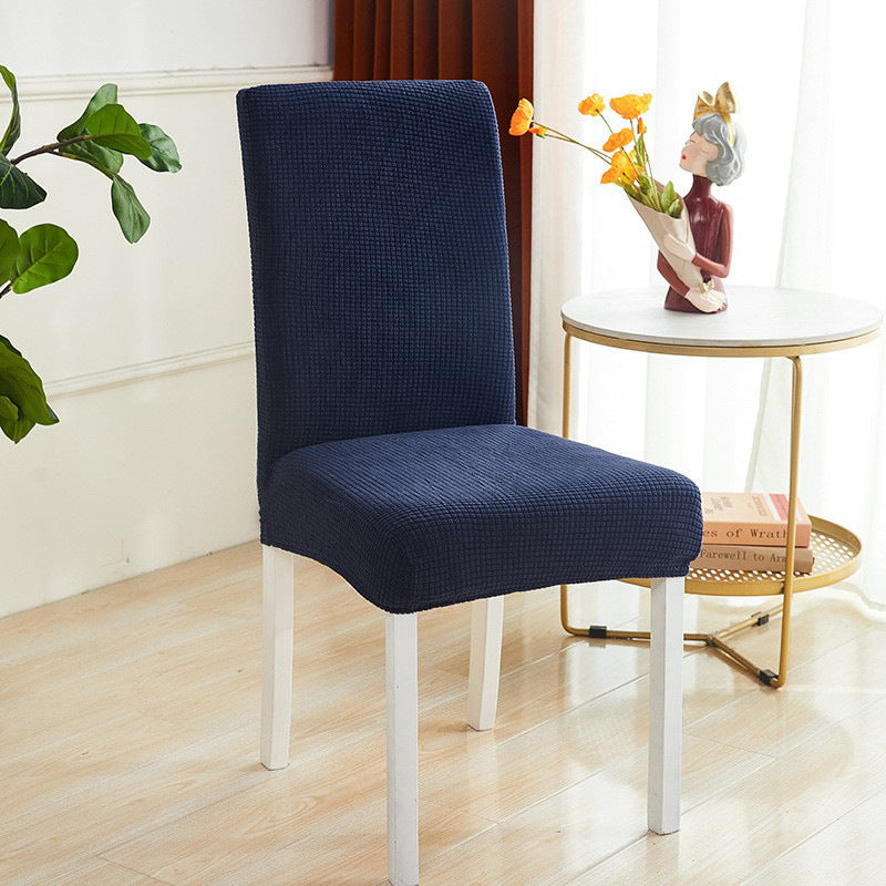 Thick Elastic Chair Cover Made Of Fleece